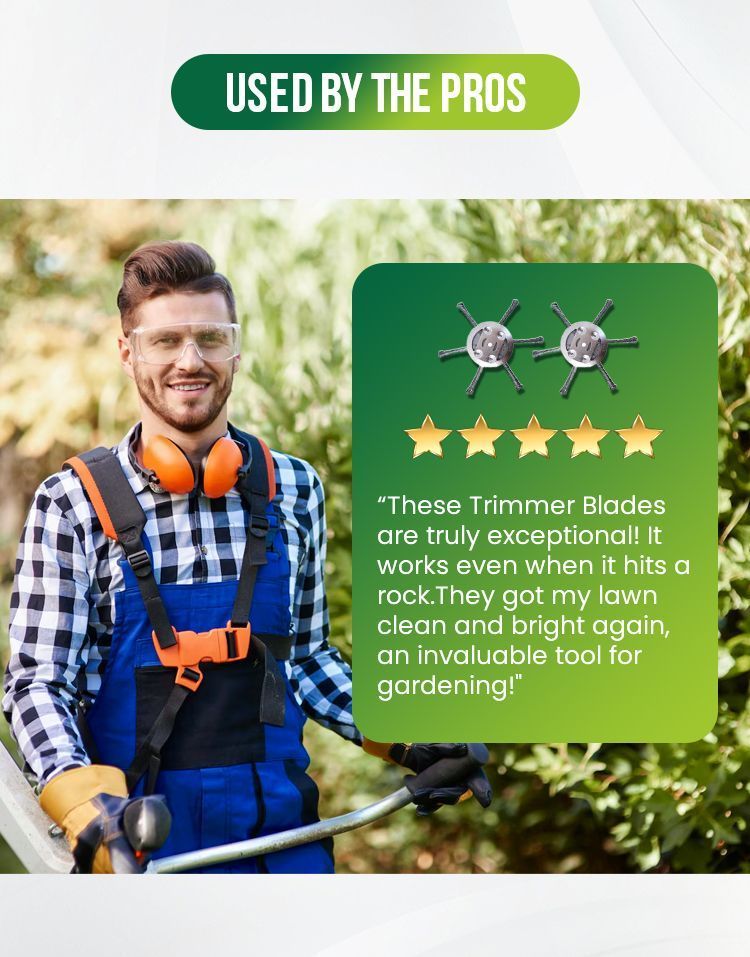 🔥SUMMER 50% OFF | BUY 2 GET 1 FREE 👨‍🌾 6 Inch Steel Wire Brush Cutter Trimmer Head